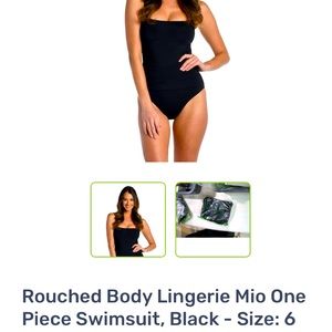 One Piece Black Swimsuit